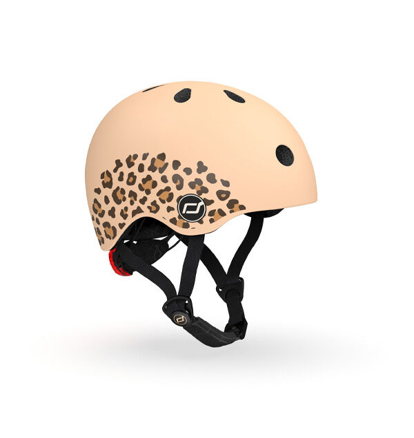 Scoot and Ride Helmet Leopard XXS-S